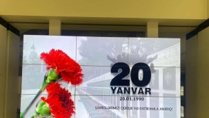  Mahmud Kaşqari adına Beynəlxalq Fondun 20 yanvarla bağlı keçirdiyi anım tədbirində şəhidlərimizin xatirəsi yad edilib