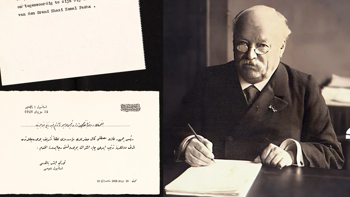 Lozan'dan Merkez Bankası'na Türk dostu bir Hollandalı