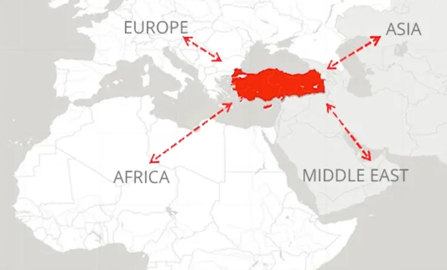 Türkiye'nin Ortadoğu ve Afrikadaki bölgesel nüfuzunun yeniden şekillenmesinin boyutları