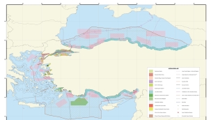 Türkiye ve Yunanistan'ın Deniz Mekansal Planlama Haritası