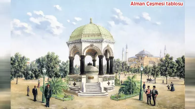 ALMAN ÇEŞMESİ! Görkemli bir hediye mi, yoksa bir gövde gösterisi mi?