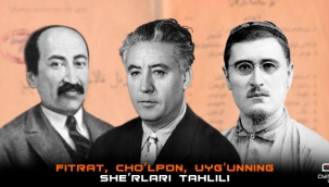 Ceditçilik, Fitrat, Çolpan ve Uygun'un şiirlerinin analizi