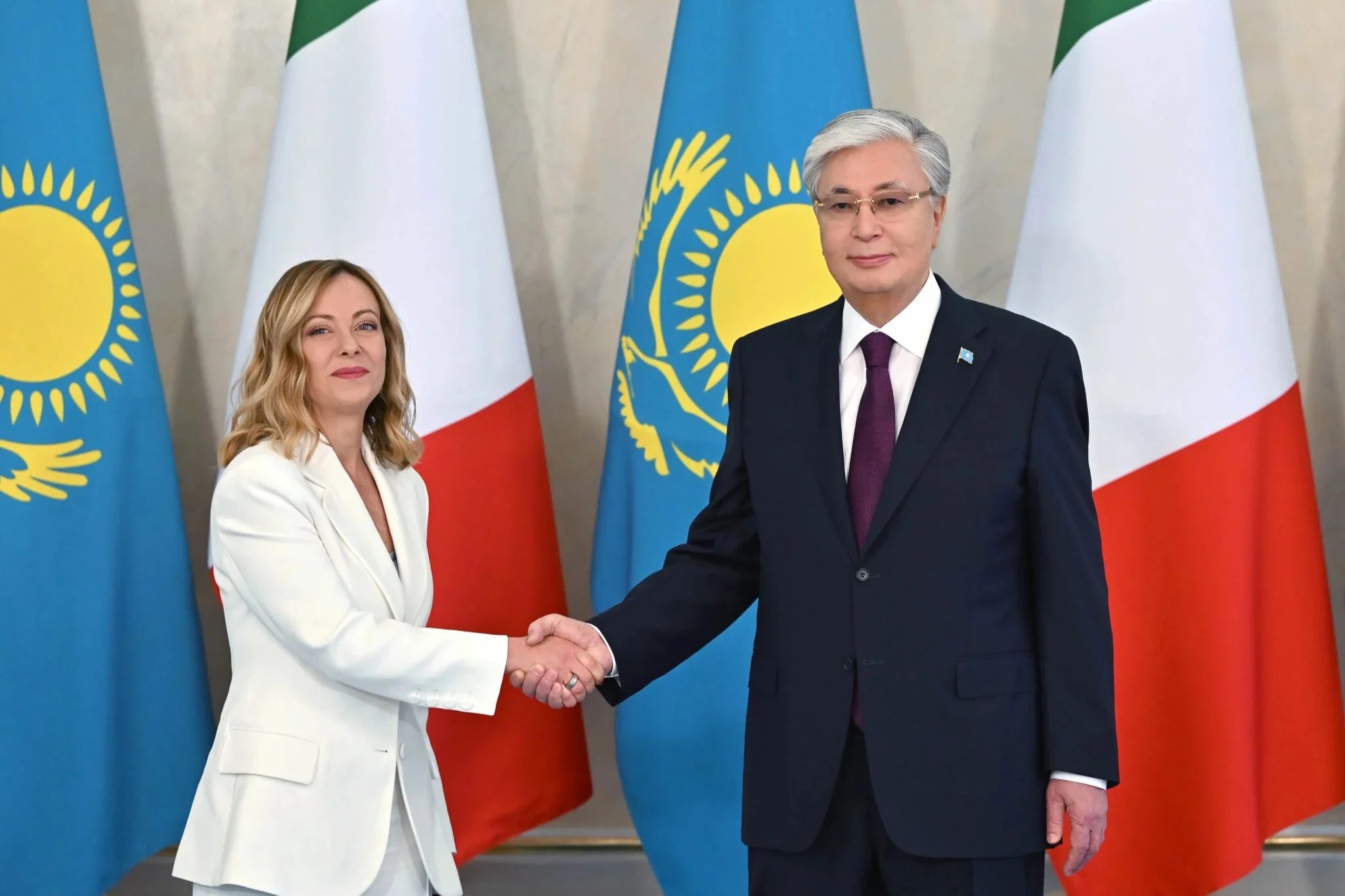 Meloni için Orta Asya öncelikli