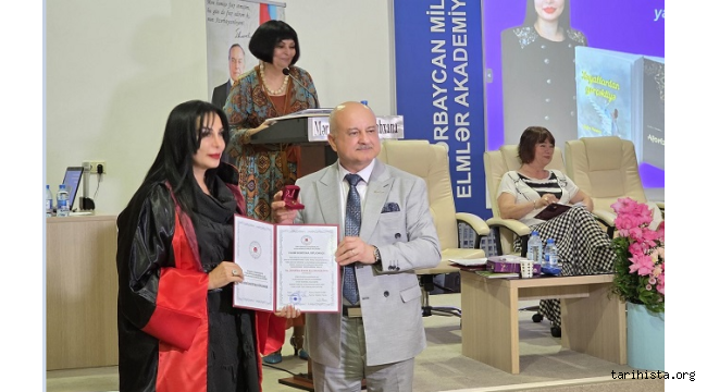 Zenfira Nusalova, Uluslararası Türk Dünyası Araştırmaları Bilim Akademisi tarafından Fahri Profesörlük unvanına layık görüldü.