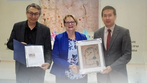 11. Yüzyılda Türkistan haritası