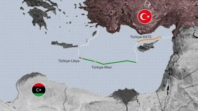Türkiye, Libya ve Yunanistan arasında yaşanan deniz yetki alanları sorunu 