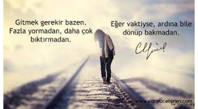 ARZU KUREYŞİ YAZDI : GİTMEYE MECBURUM