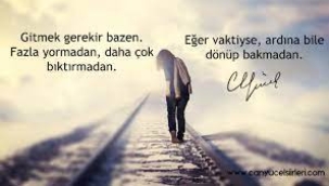 ARZU KUREYŞİ YAZDI : GİTMEYE MECBURUM