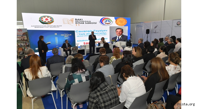 XI. Bakı Beynəlxalq Kitab Sərgisi çərçivəsində Milli Məclisin deputatı, fəlsəfə doktoru Cavanşir Feyziyevin   "Türk dövlətləri birliyi. Qlobal inteqrasiyanın türk modeli" kitabının təqdimatı və imza günü keçirilib. 