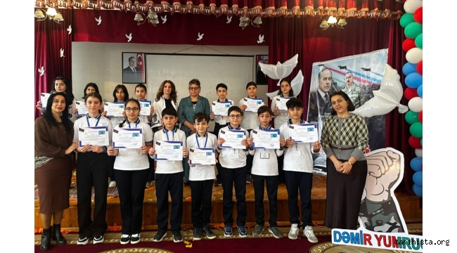 Tam Ortaokulda Karabağ Zaferinin 5. Yılı Kutlandı