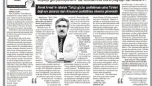 Tarsam Başkanı Naci Yengin'ile yapılan Ahmet Arvasi söyleşisi