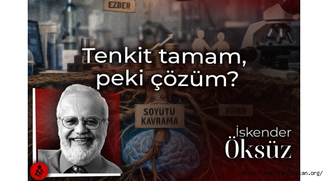 Tenkit tamam, peki çözüm?