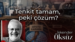 Tenkit tamam, peki çözüm?