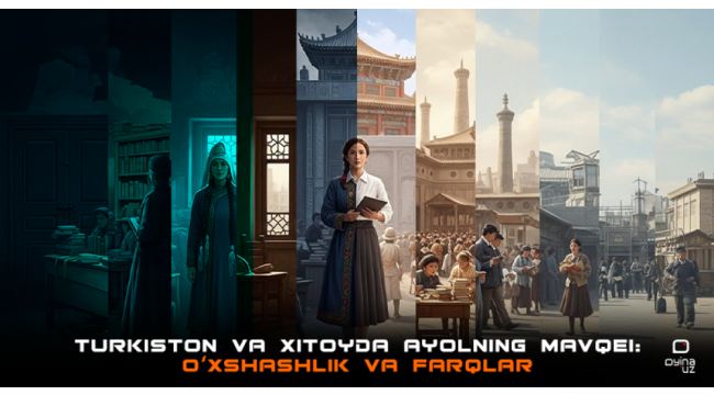 Türkistan ve Çin'de kadınların toplum ve devlet içindeki konumu