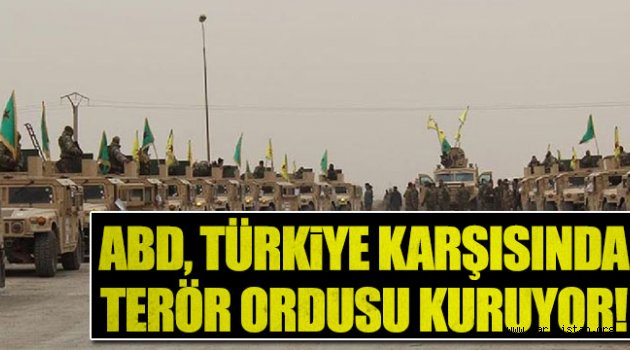 ABD Türkiye Sınırında Terör Örgütü Kuruyor