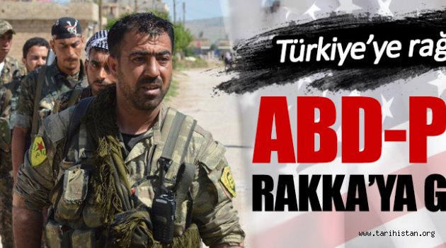 ABD ve PKK'nın Suriye kolu PYD, Rakka'ya girdi 