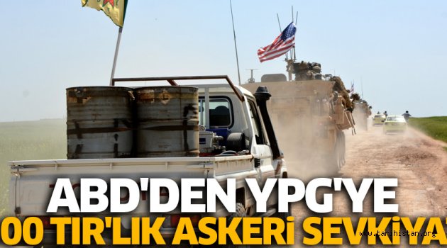 ABD'den YPG'ye askeri sevkiyat