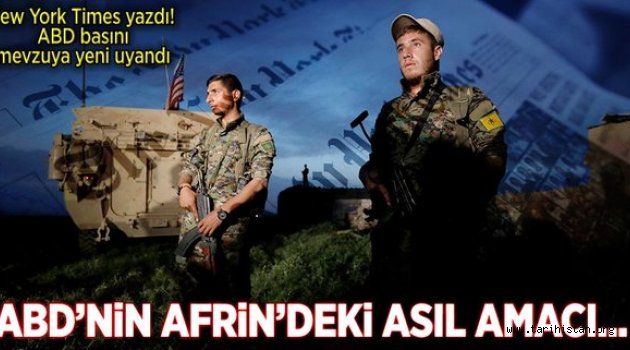 ABD'nin Afrin'deki asıl amacı.... Petrol