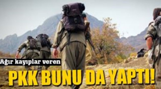 Ağır Kayıplar Veren PKK Sonunda Bunu da Yaptı!