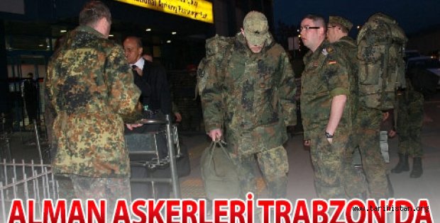 Alman Askerleri Trabzon'da