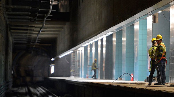 Asrın Projesi Marmaray'da sona gelindi