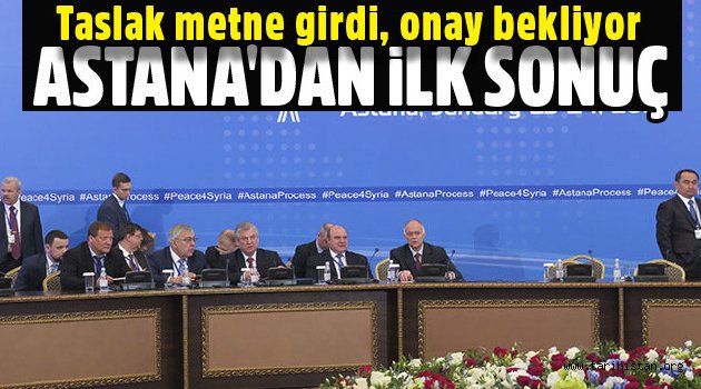 Astana görüşmelerinde Suriye