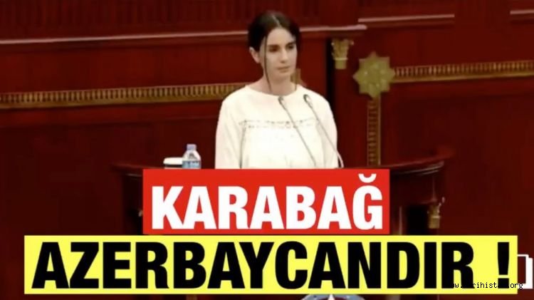 Azerbaycanlı kızdan Meclis'te duygulandıran konuşma 