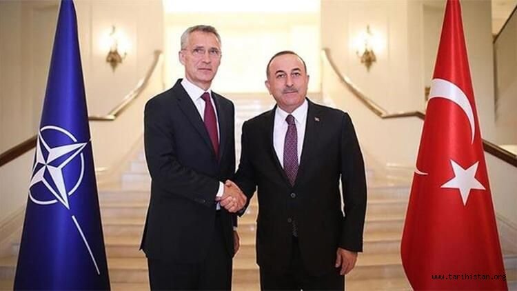 Bakan Çavuşoğlu, NATO Genel Sekreteri Stoltenberg ile görüştü