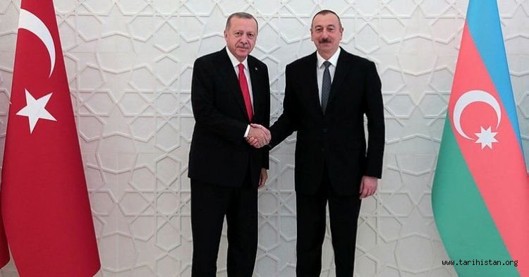 Başkan Erdoğan Aliyev'i kutladı!