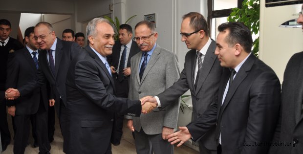 Başkan Ergün Fakıbaba'yı ağırladı