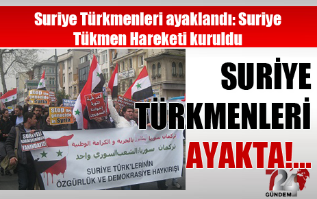 Suriyede Son Hedef Türkmenler