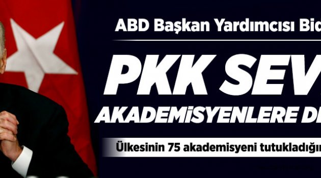 Biden'dan PKK sever akademisyenlere destek