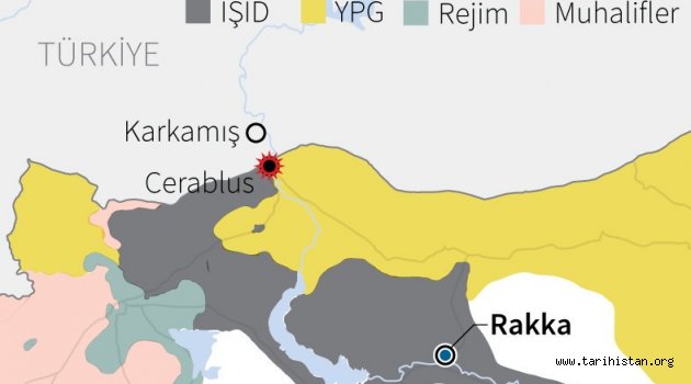 Cerablus'a TSK askeri harekât başlattı
