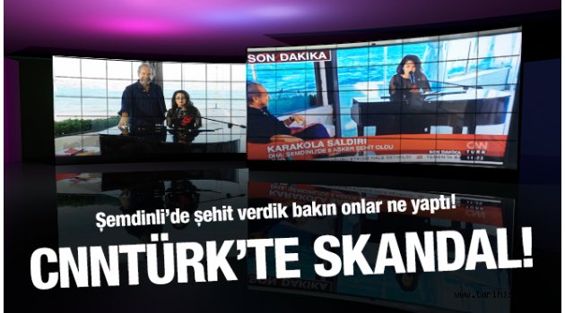 CNNTürk'te büyük skandal şehit varken bakın ne yaptılar!