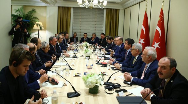 Erdoğan'dan basına kapalı Rothschild toplantısı