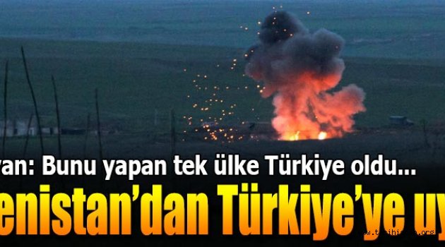 Erivan: Türkiye uzak durmalı