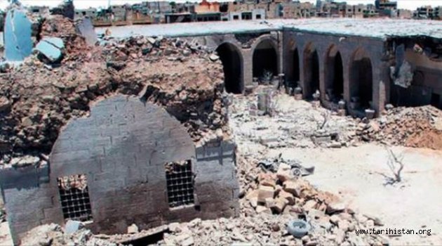 Esad'ın Varil Bombaları Osmanlı Kervansarayını Vurdu