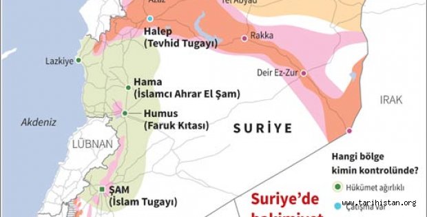 Esad'ı korkutan harita!