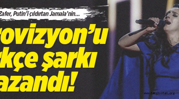 Eurovision'u Türkçe şarkı kazandı!...Kırım'ın Zaferi
