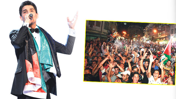 Filistinlileri pop star yarışması birleştirdi