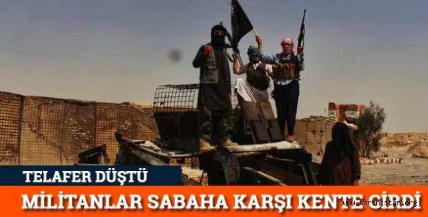IŞİD Telafer'i ele geçirdi