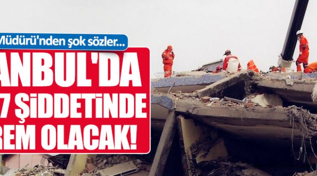 İstanbul'da deprem riski!
