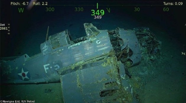 Kayıp uçak gemisi 76 yıl sonra bulundu!