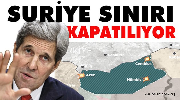 Kerry: Erdoğan sınır için taahhüt verdi