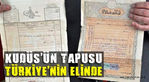 Kudus Un Tapusu Turkiye Nin Elinde Tarihistan Org
