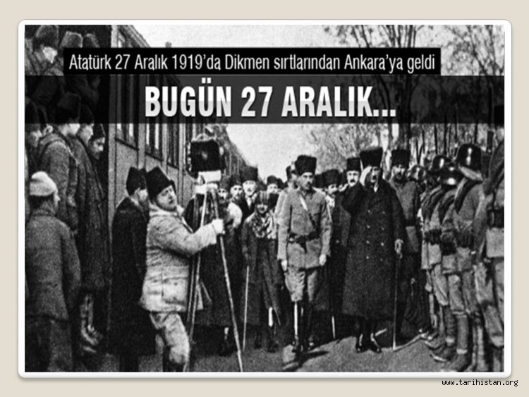 MUSTAFA KEMAL ATATÜRK'ÜN ANKARA'YA GELİŞİNİN 100. YILI / Yazan: Dr. Cengiz Tatar