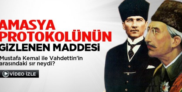 Mustafa Kemal ile Vahdettin arasındaki sır