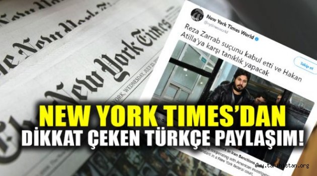 New York Times'ın Türkiye düşmanlığı
