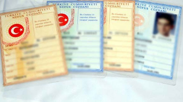 Nüfus cüzdanlarında şapka işaretine onay