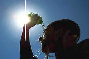 Orada sıcaklık Türkiye'den de beter